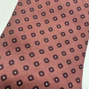 Charles Jourdan Paris Elegant Mauve Burgundy Patterned Men’s Necktie